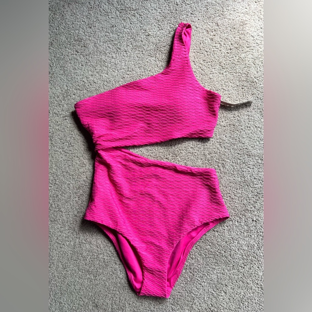 Victoria's Secret Pink One-Shoulder One Piece